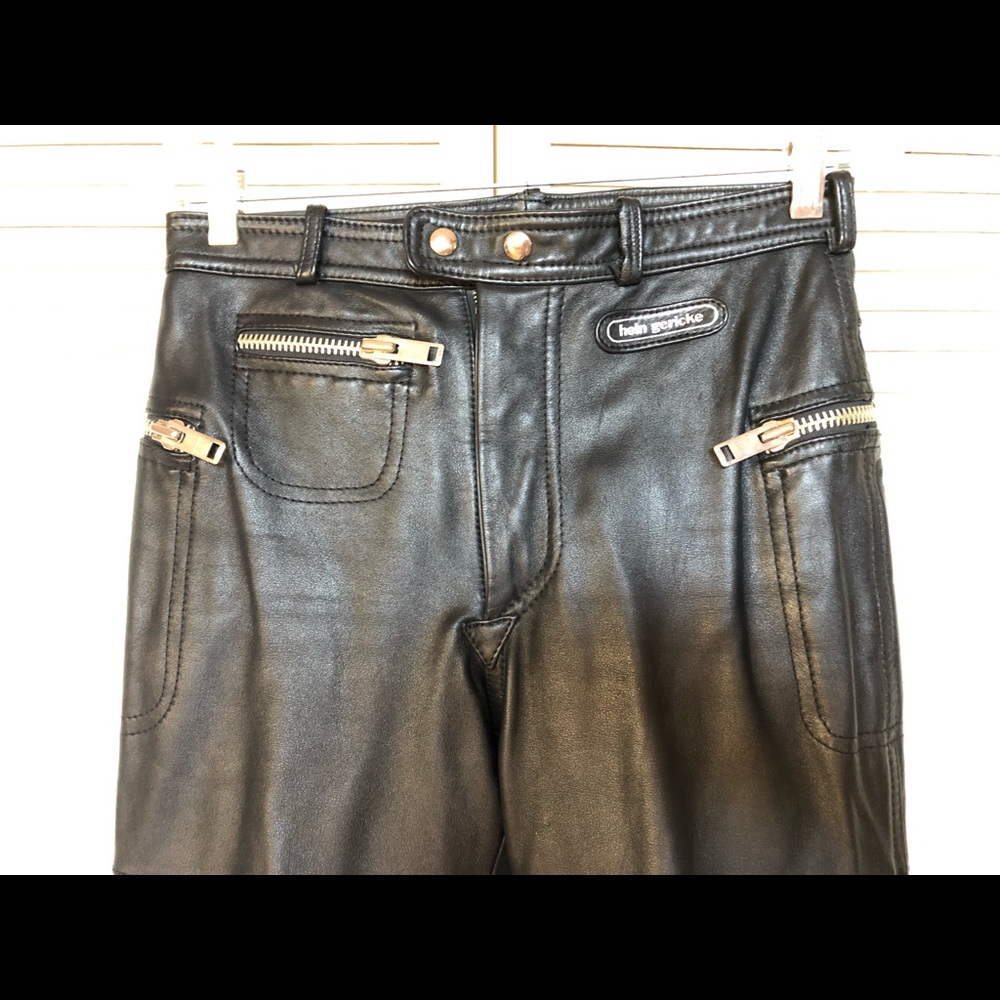 Hein Gericke Leather Motorcycle Pants
